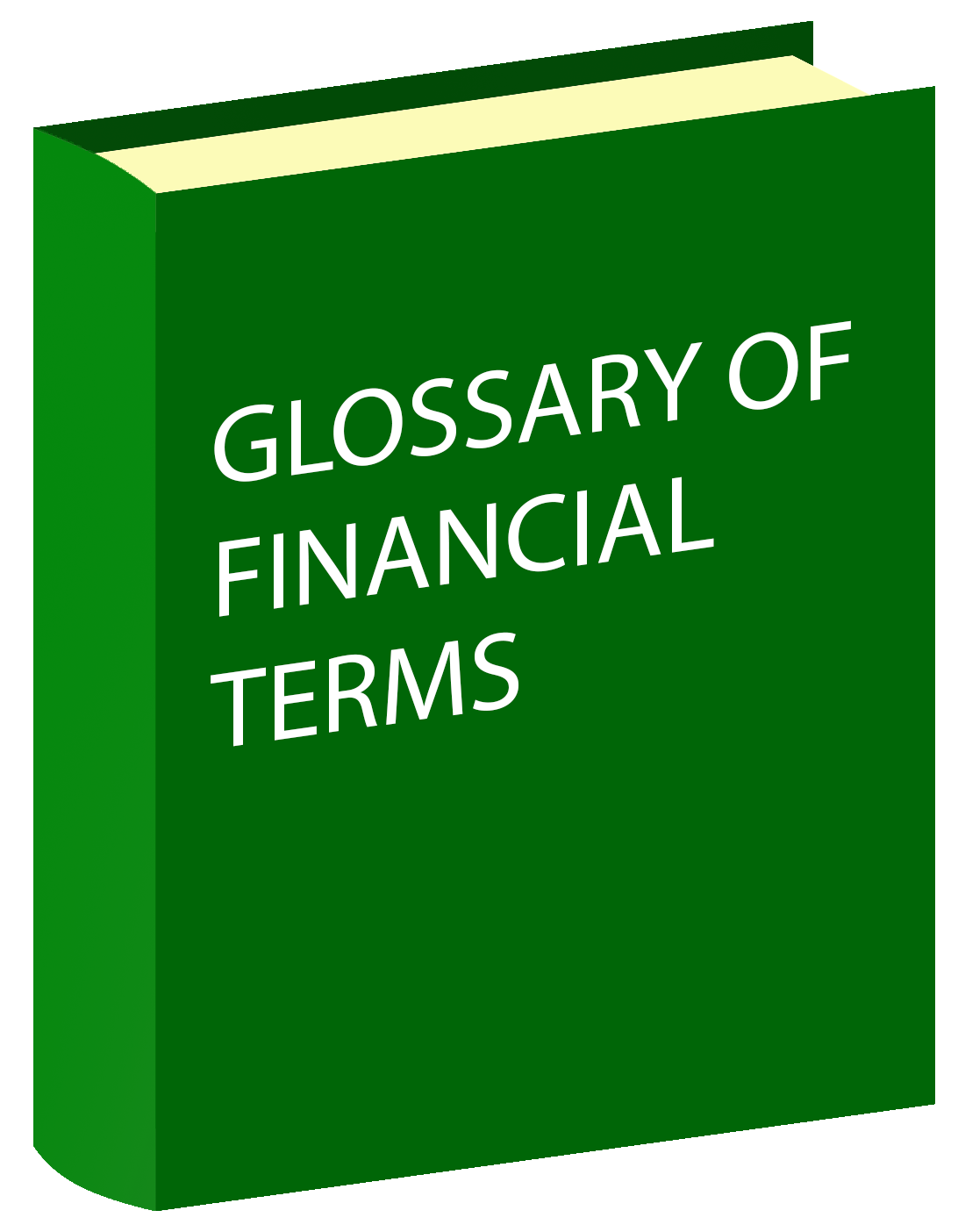 Financial Terms Glossary Icon